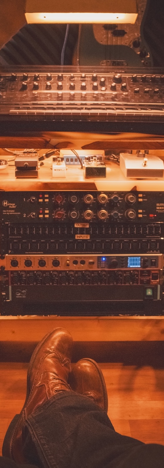 Studio equipment rack